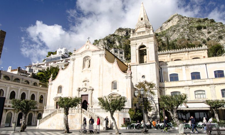 Church of San Giuseppe Piazza IX Aprile Corso Umberto Taormina Sicily